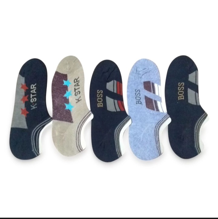 Socks-Moja 3 Pairs Loafer Quality Summer Socks for Men Multi color